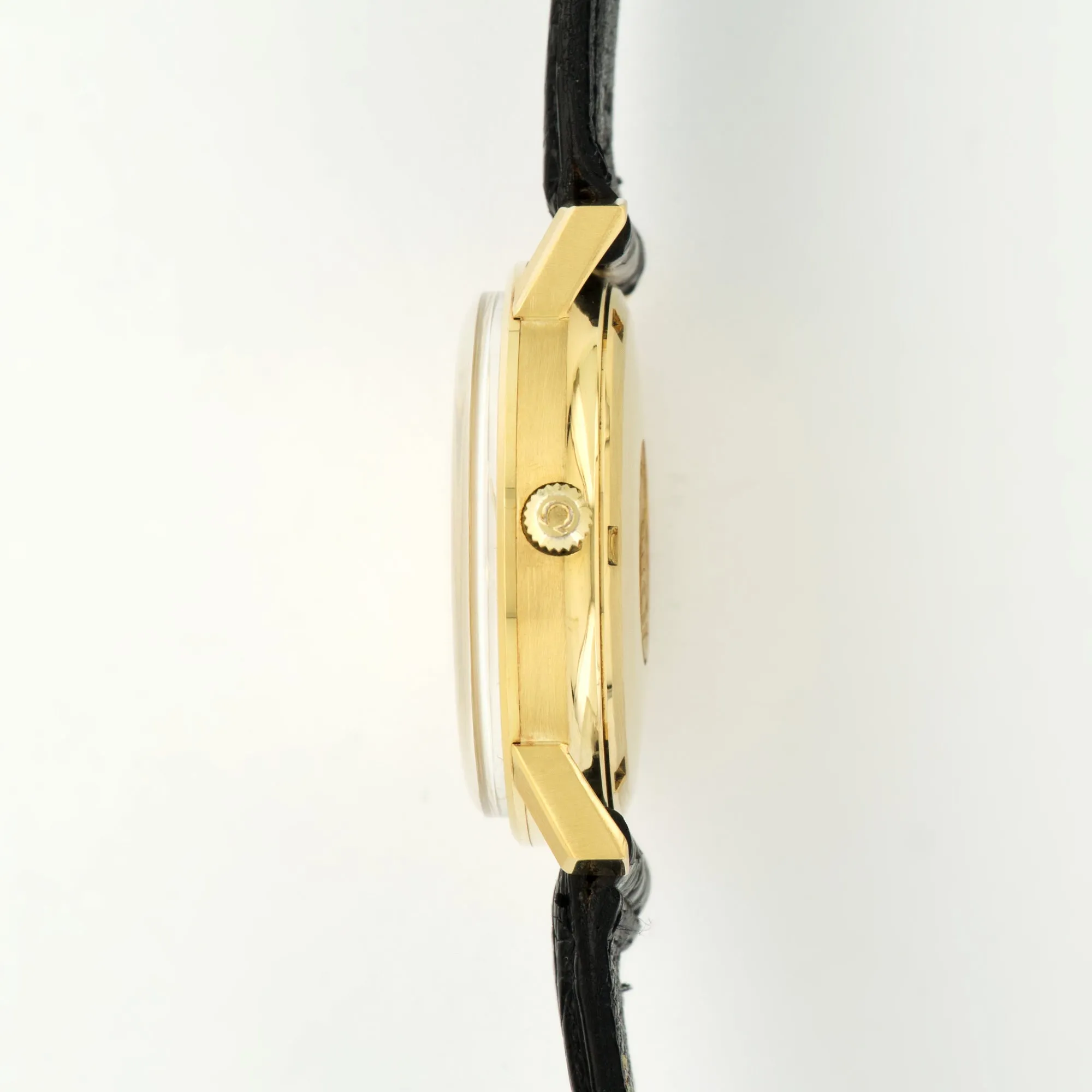 Omega Yellow Gold Constellation Tiffany & Co. Strap Watch