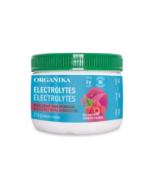 Organika Electrolytes - Wild Raspberry (210 g)