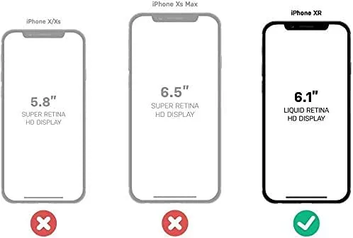 OTTERBOX Defender Series SCREENLESS Edition Case for iPhone Xr - Retail Packaging (Microbial Black)