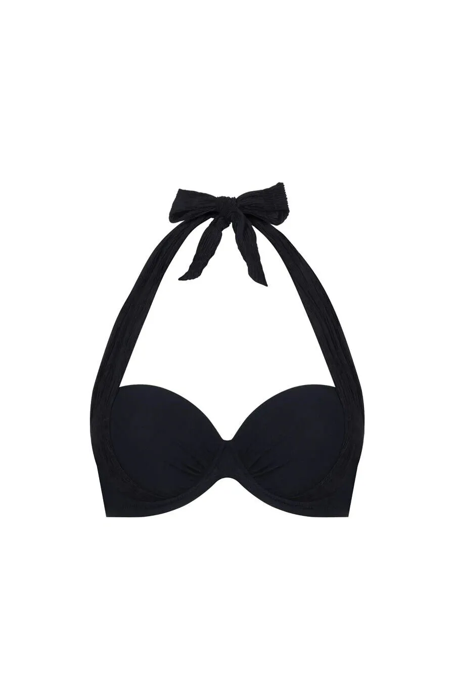 Pain De Sucre Black Wide Strap Django Bikini Top
