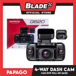 Papago Car DVR G620 4 Way Camera Full HD