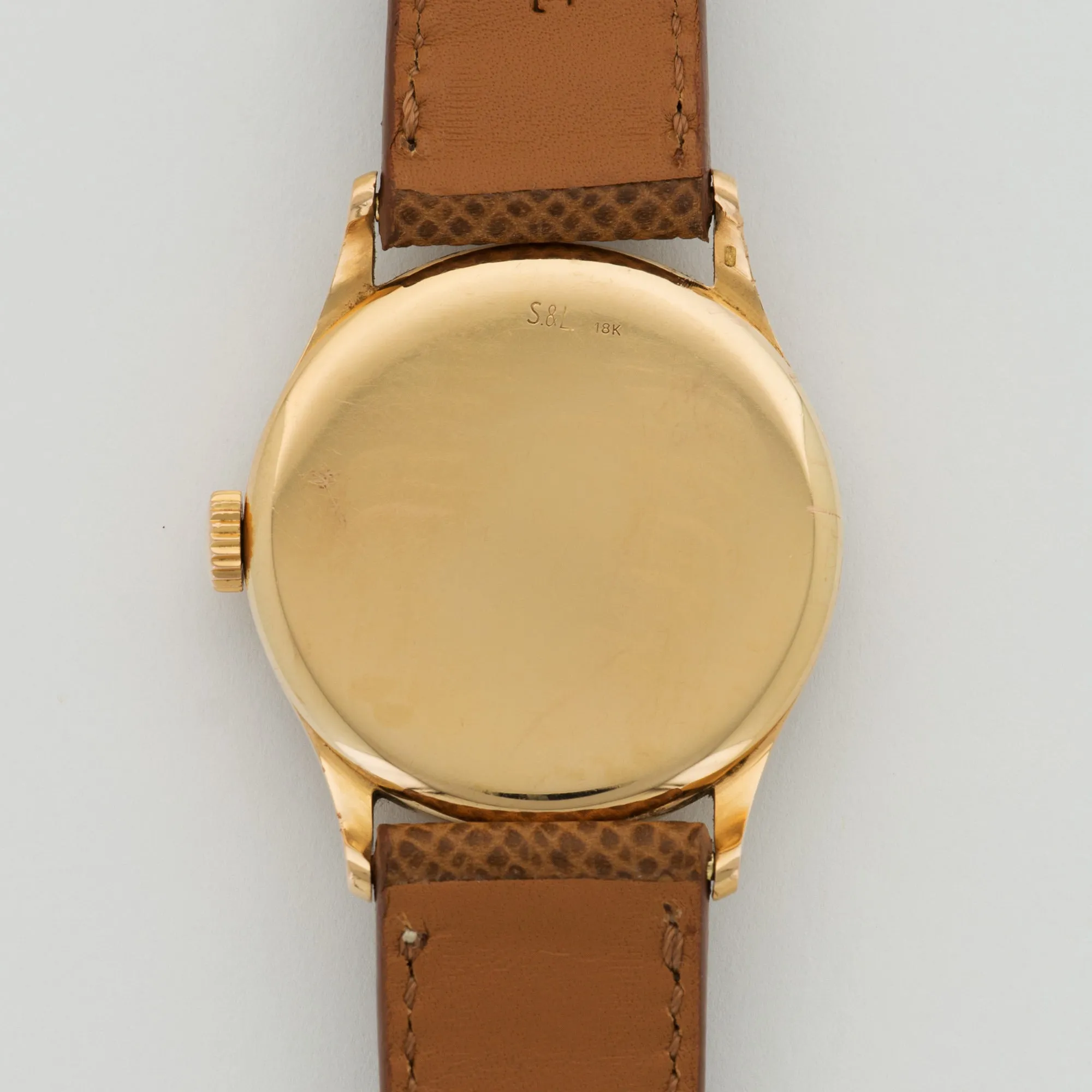 Patek Philippe Rose Gold Calatrava Retailed by Serpico y Laino Ref. 570