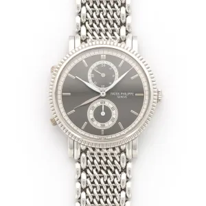 Patek Philippe Travel Time White Gold On Bracelet Ref. 5034