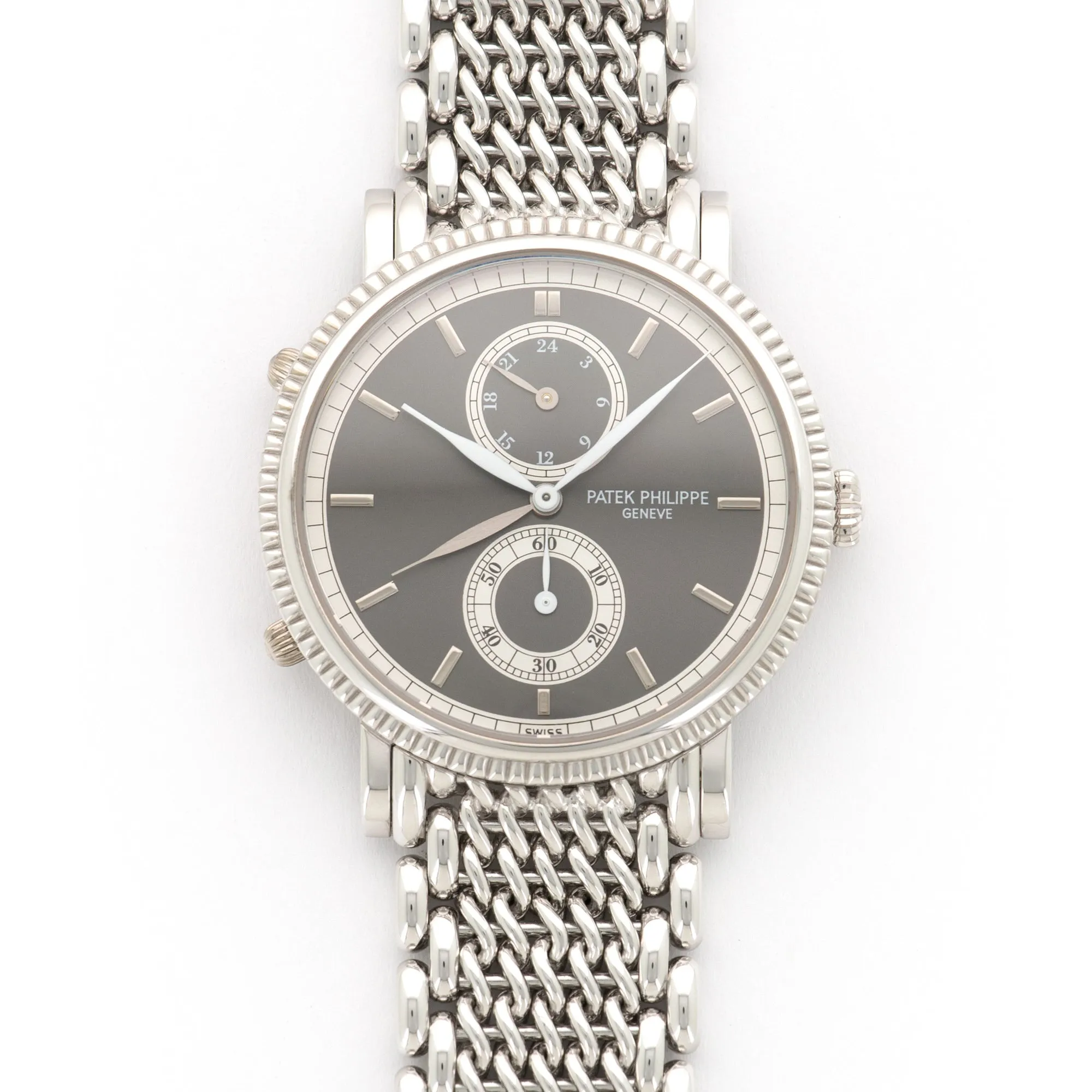 Patek Philippe Travel Time White Gold On Bracelet Ref. 5034