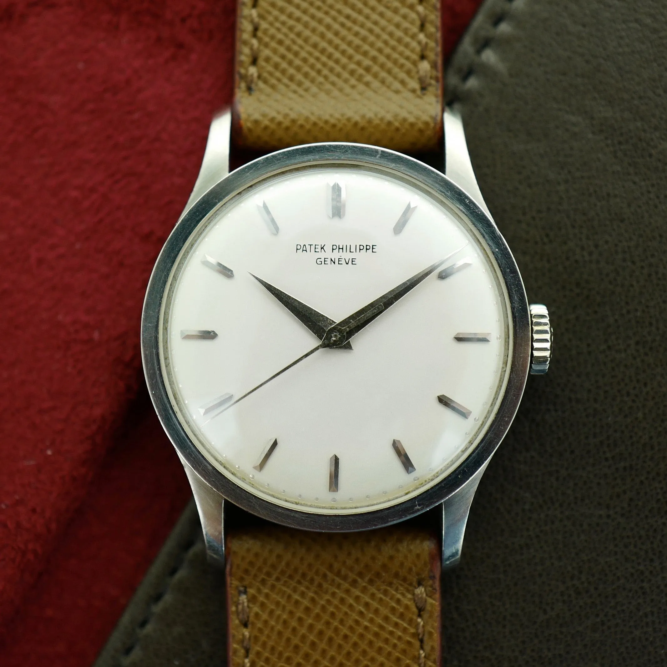 Patek Philippe White Gold Calatrava Watch Ref. 570