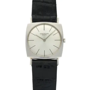 Patek Philippe White Gold Cushion Watch Ref. 3523