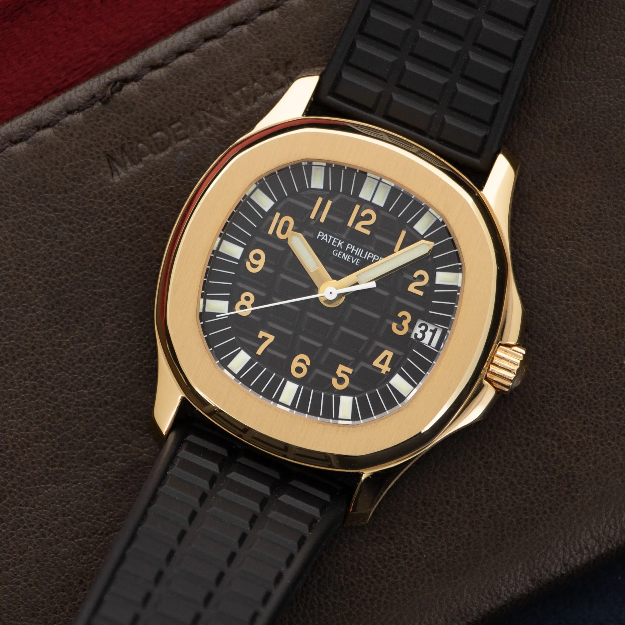 Patek Philippe Yellow Gold Aquanaut Watch Ref. 5066