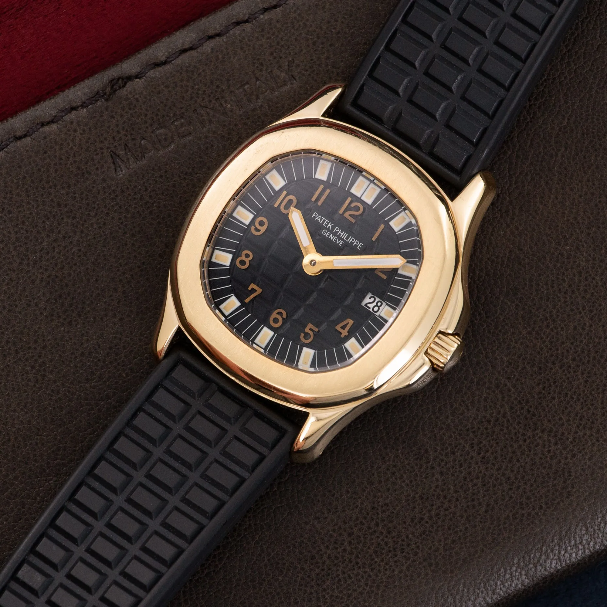 Patek Philippe Yellow Gold Aquanaut Watch
