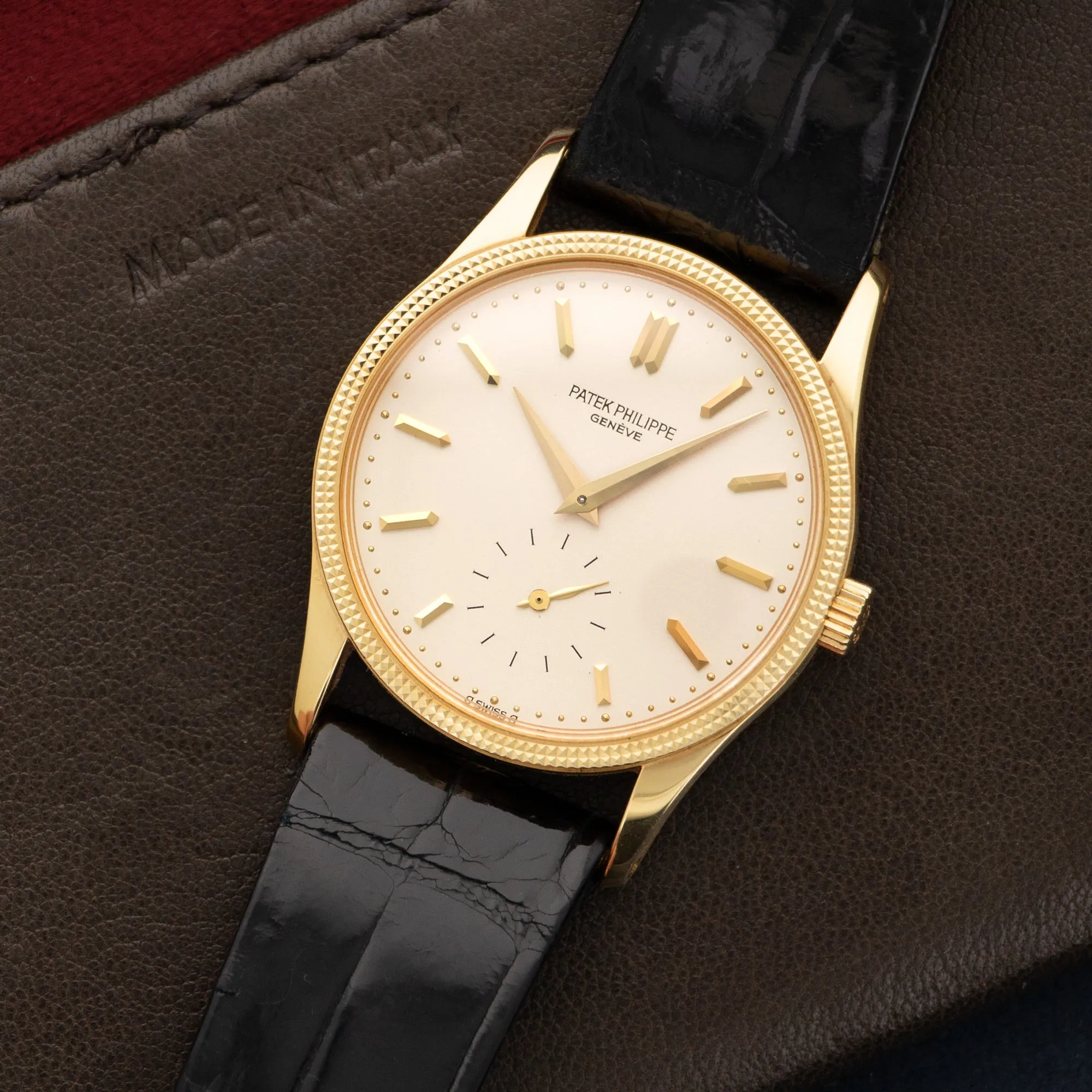 Patek Philippe Yellow Gold Calatrava Watch Ref. 3796