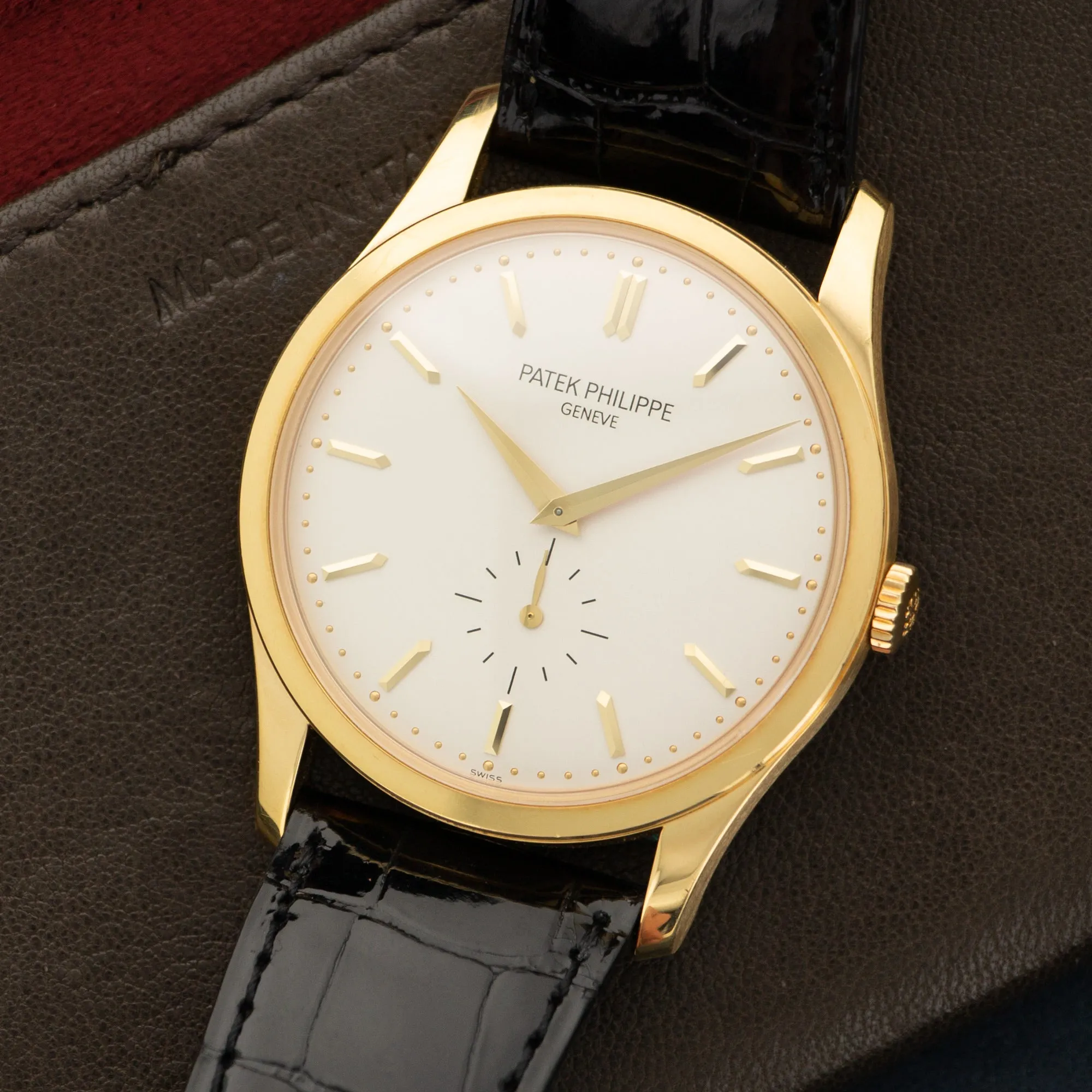 Patek Philippe Yellow Gold Calatrava Watch Ref. 5196