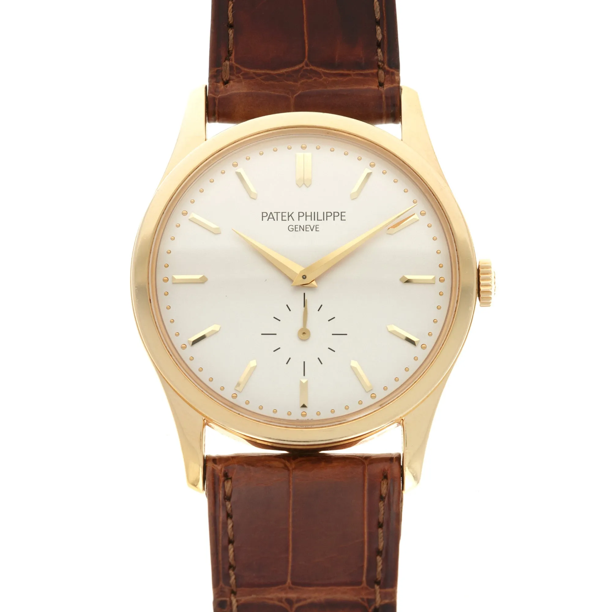 Patek Philippe Yellow Gold Calatrava Watch Ref. 5196