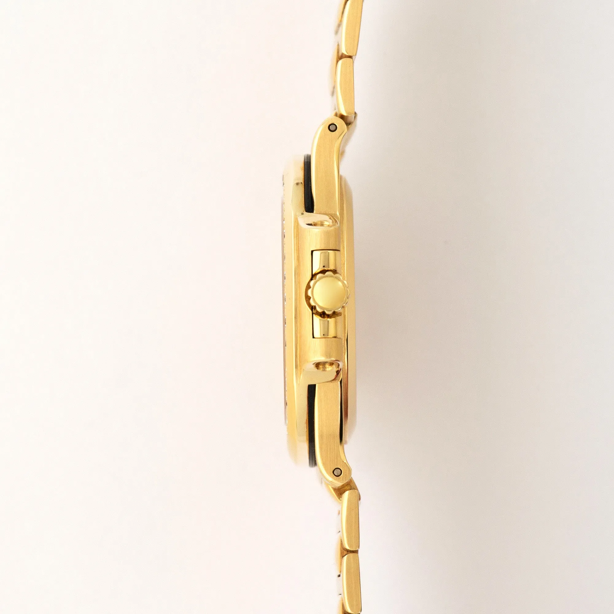 Patek Philippe Yellow Gold Nautilus Diamond Watch Ref. 3800