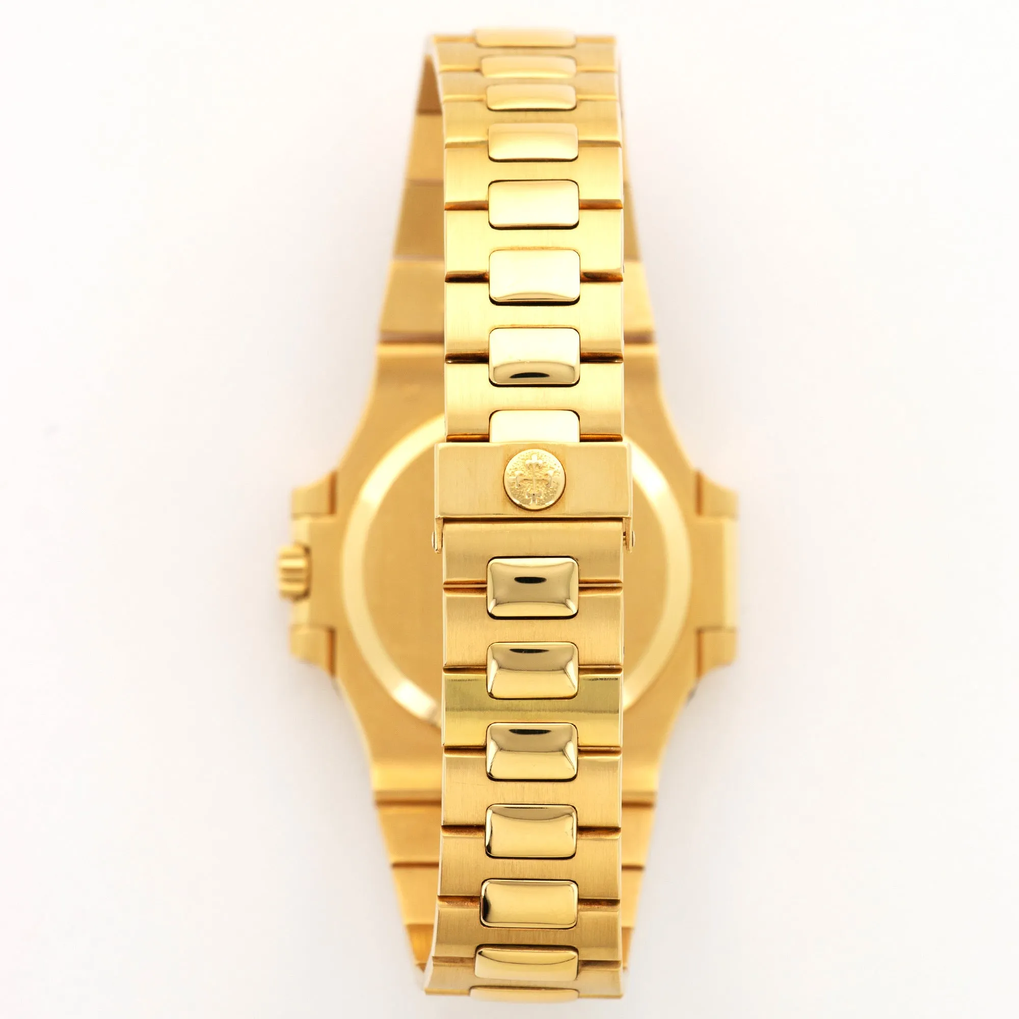 Patek Philippe Yellow Gold Nautilus Diamond Watch Ref. 3800
