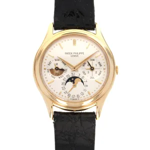 Patek Philippe Yellow Gold Perpetual Calendar Watch Ref. 3940