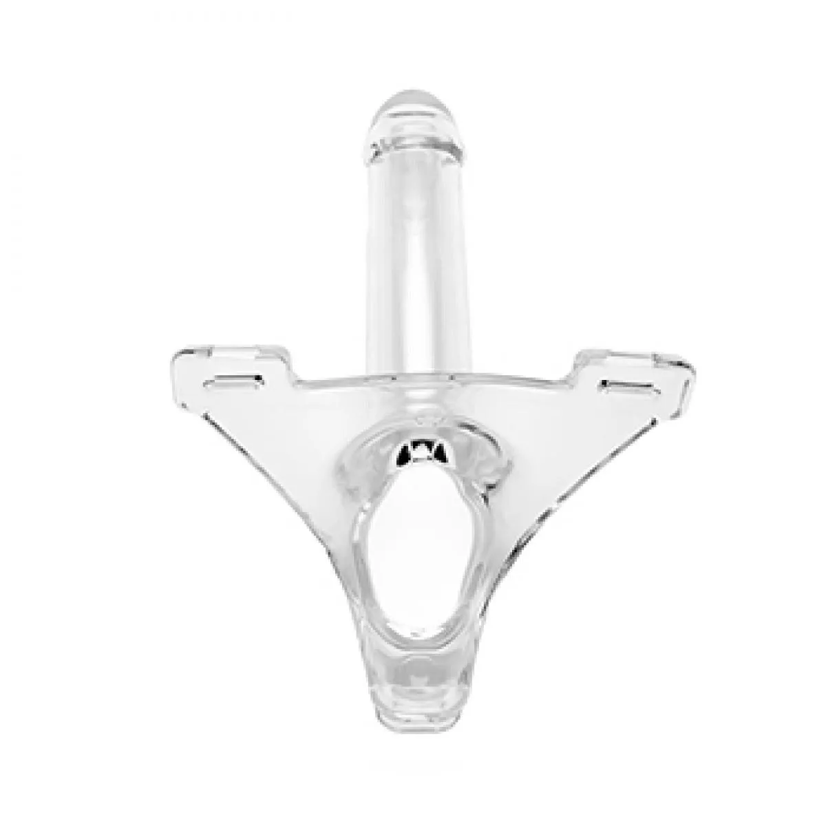 PerfectFit Zoro Knight 6 Inch Hollow Silicone Clear Strap-on
