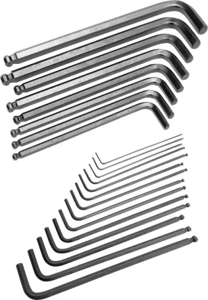 PERFORMANCE TOOL W80280 SAE/Metric Ball End Hex Key Set