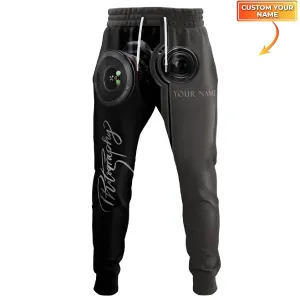Photographer 3D Sweatpants Photography Personalized 3D Jogger
