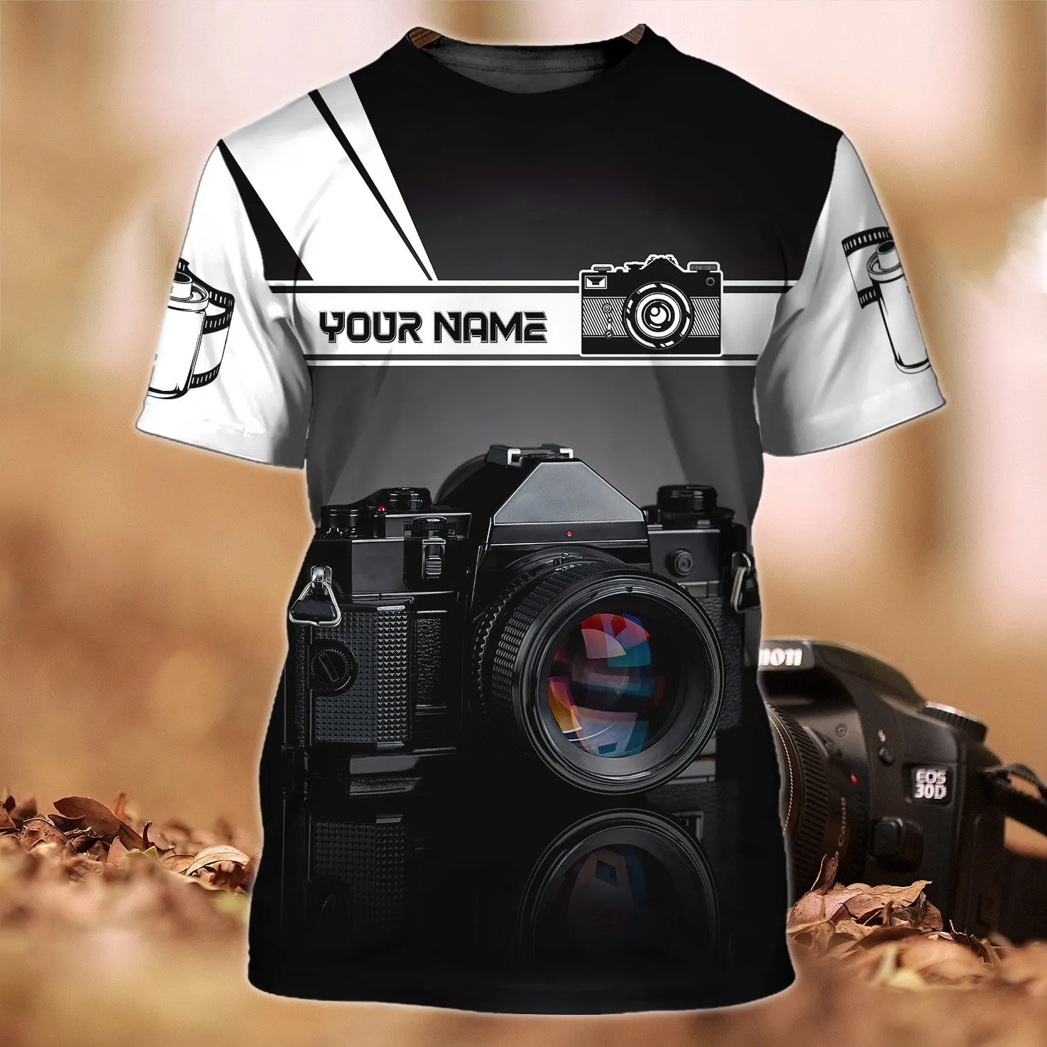 Photography 3D Tshirt, Videographer Tshirt 06