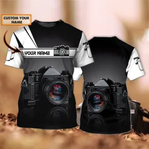 Photography 3D Tshirt, Videographer Tshirt 06