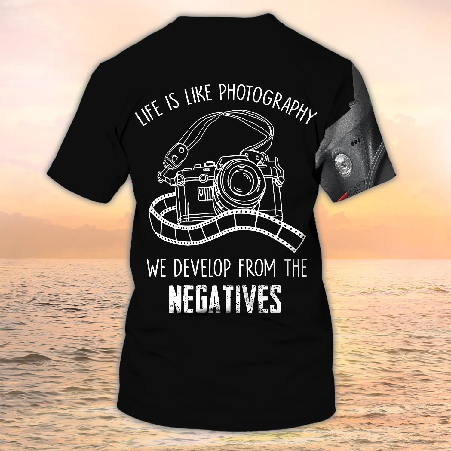 Photography Shirts Photographer Custom Tshirt Life Is Like Photography