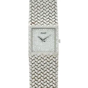 Piaget White Gold Diamond Watch