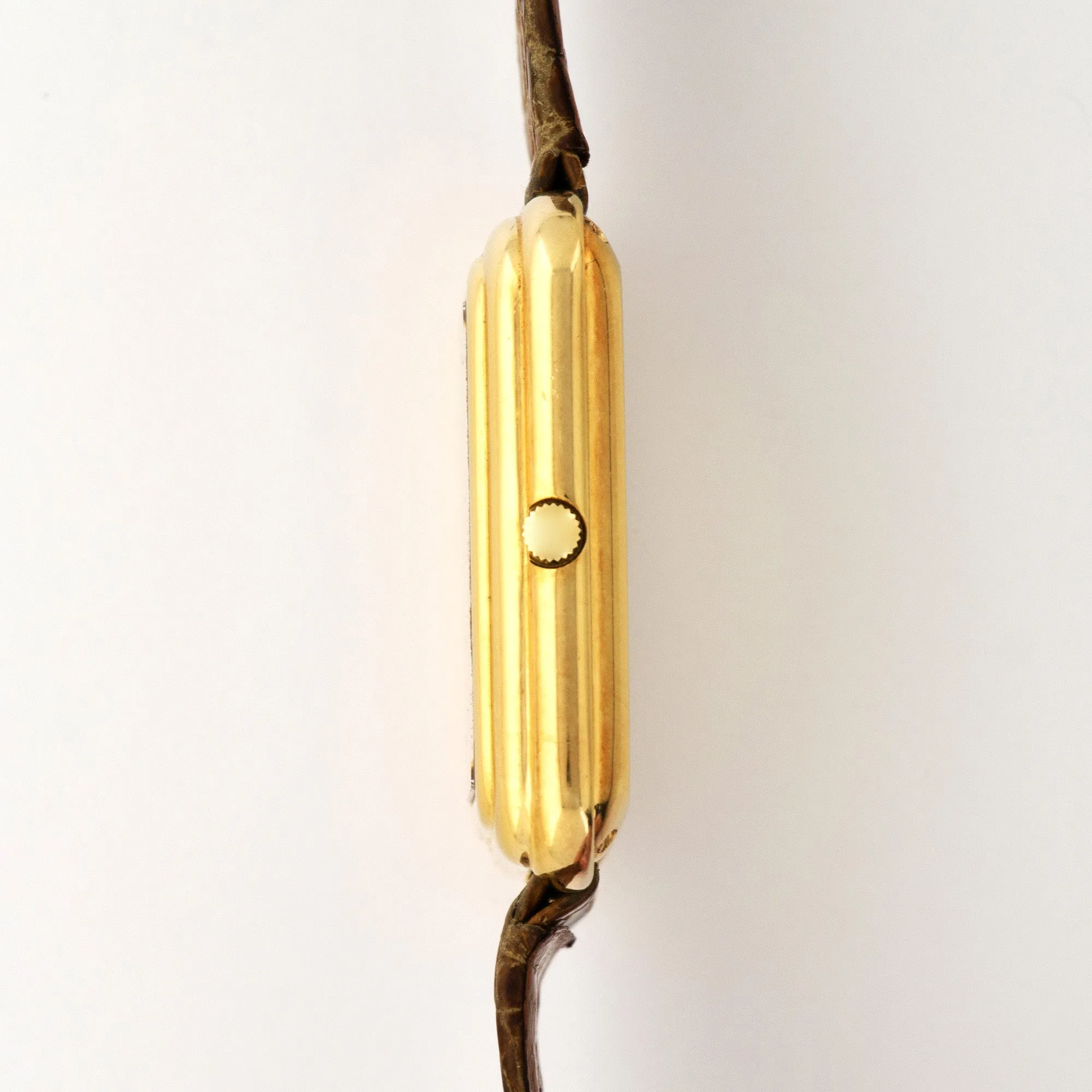 Piaget Yellow Gold Beta 21 Tigerseye Watch Ref. 14101