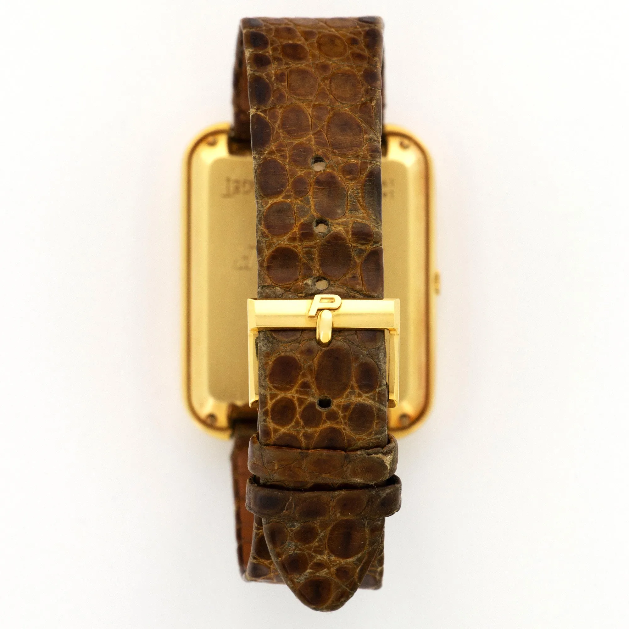 Piaget Yellow Gold Beta 21 Tigerseye Watch Ref. 14101