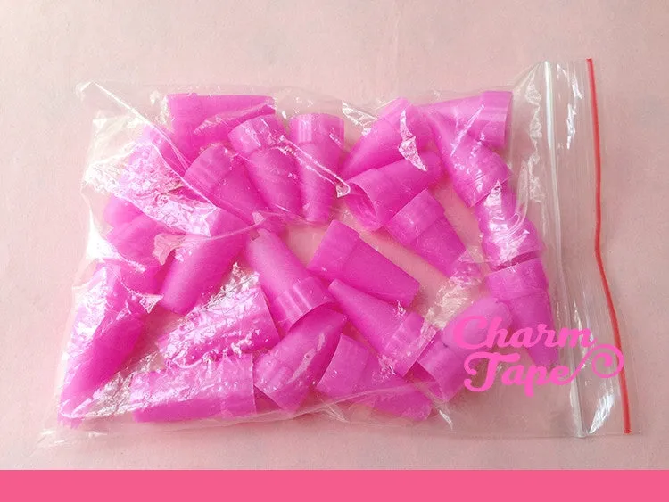 Plastic Piping Tips (Bigger Size) - For Deco Cream 24 pieces