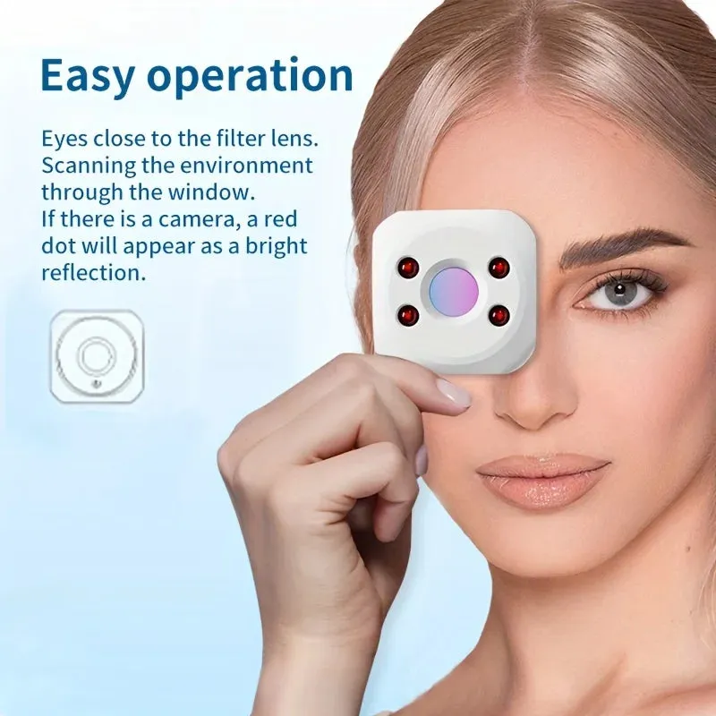 Portable Pinhole Hidden Lens Detect Finder Hidden Camera Detector for Hotel Anti Peeping Device anti Surveillance Inspection