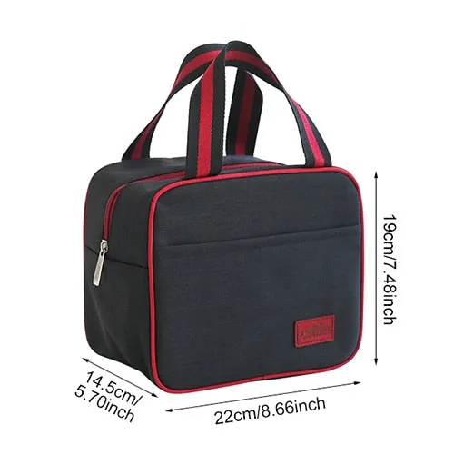 Portable Thermal Insulated Lunch Bag