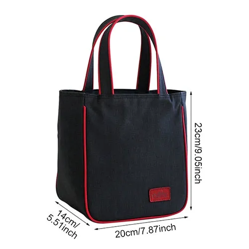 Portable Thermal Insulated Lunch Bag