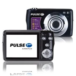 PULSE 8X Optical Zoom 18.0 MP Compact Camera – Black