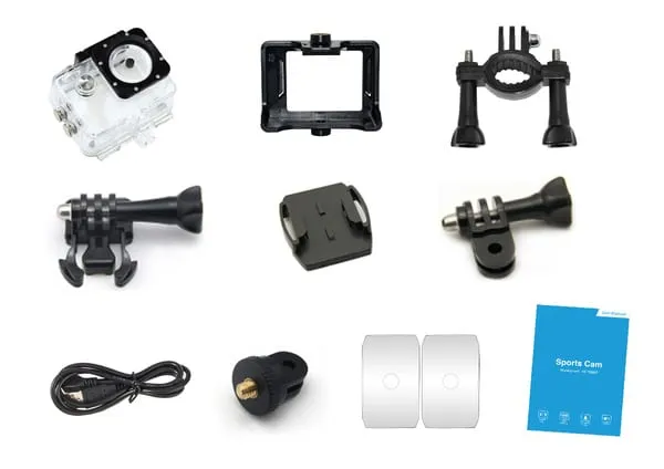 PULSE Action Camera 4K 30fps – Black