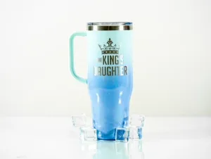 "The King's Daughter" 40 oz Charger - Seaside Magic Glitter