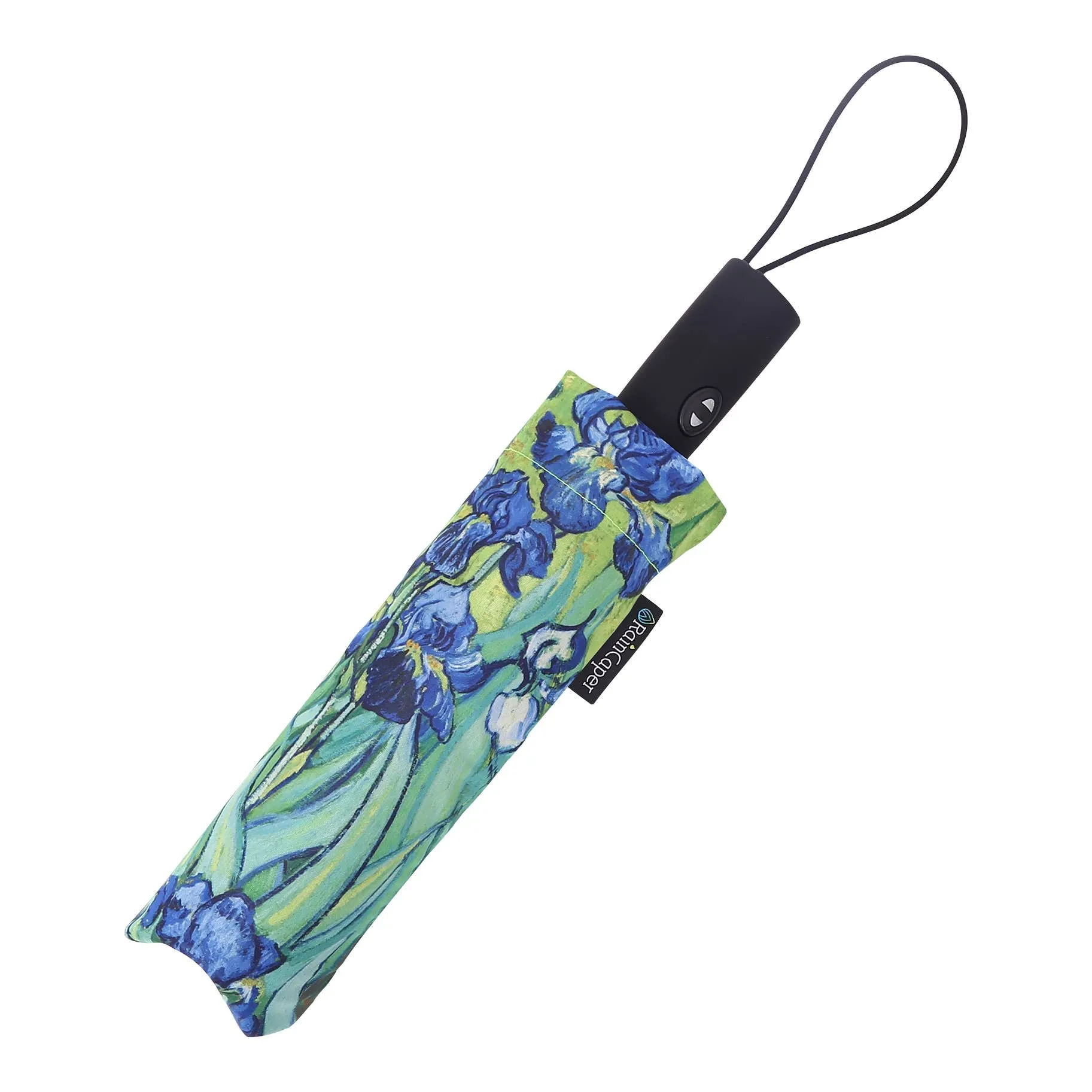 Rain Umbrella | van Gogh Irises Folding Travel Umbrella