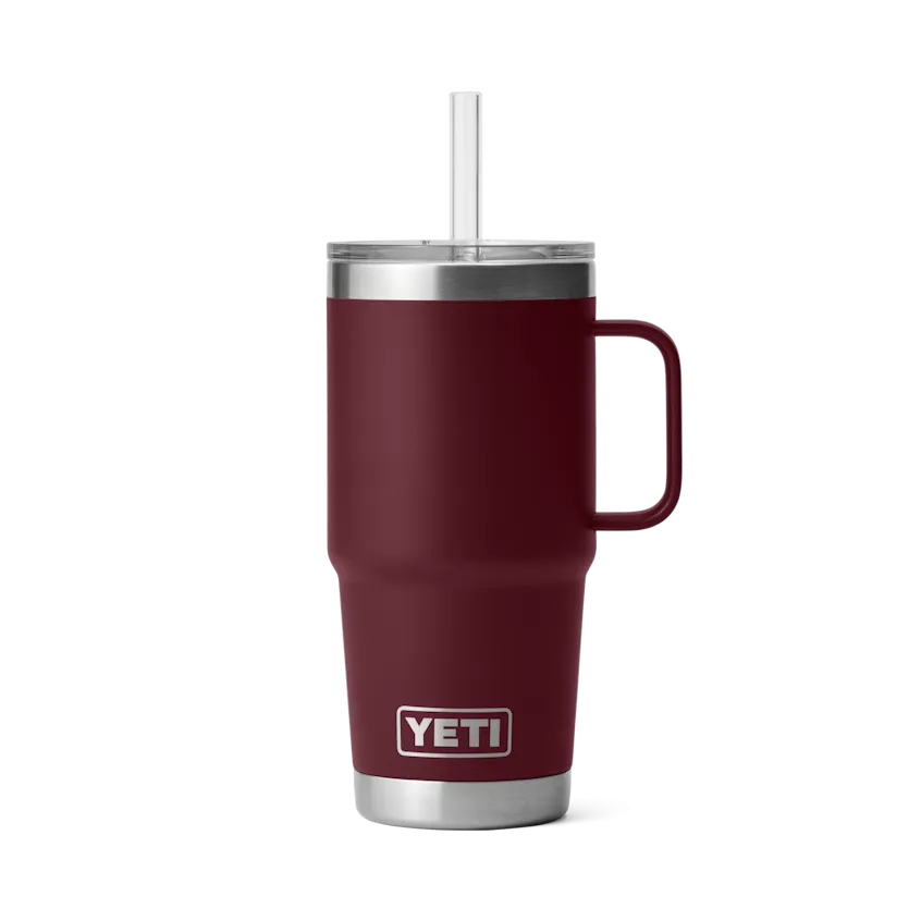 Rambler 25oz Straw Mug With Straw Lid