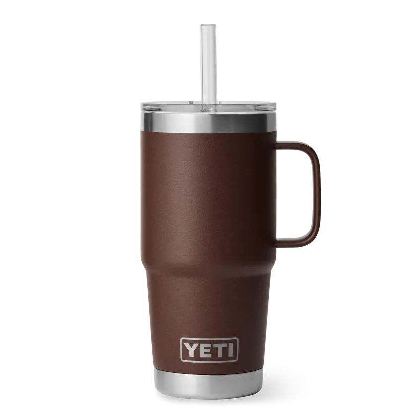 Rambler 25oz Straw Mug With Straw Lid