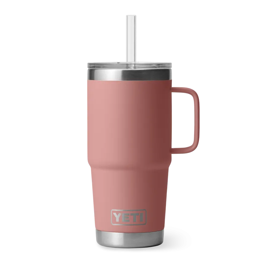 Rambler 25oz Straw Mug With Straw Lid
