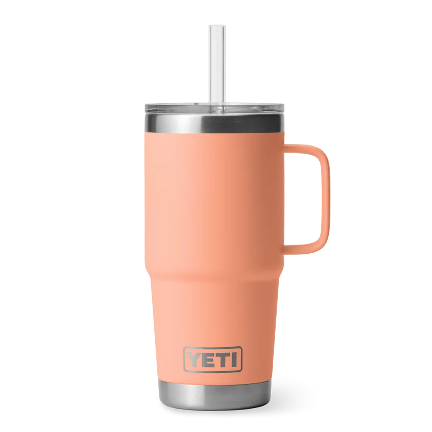 Rambler 25oz Straw Mug With Straw Lid
