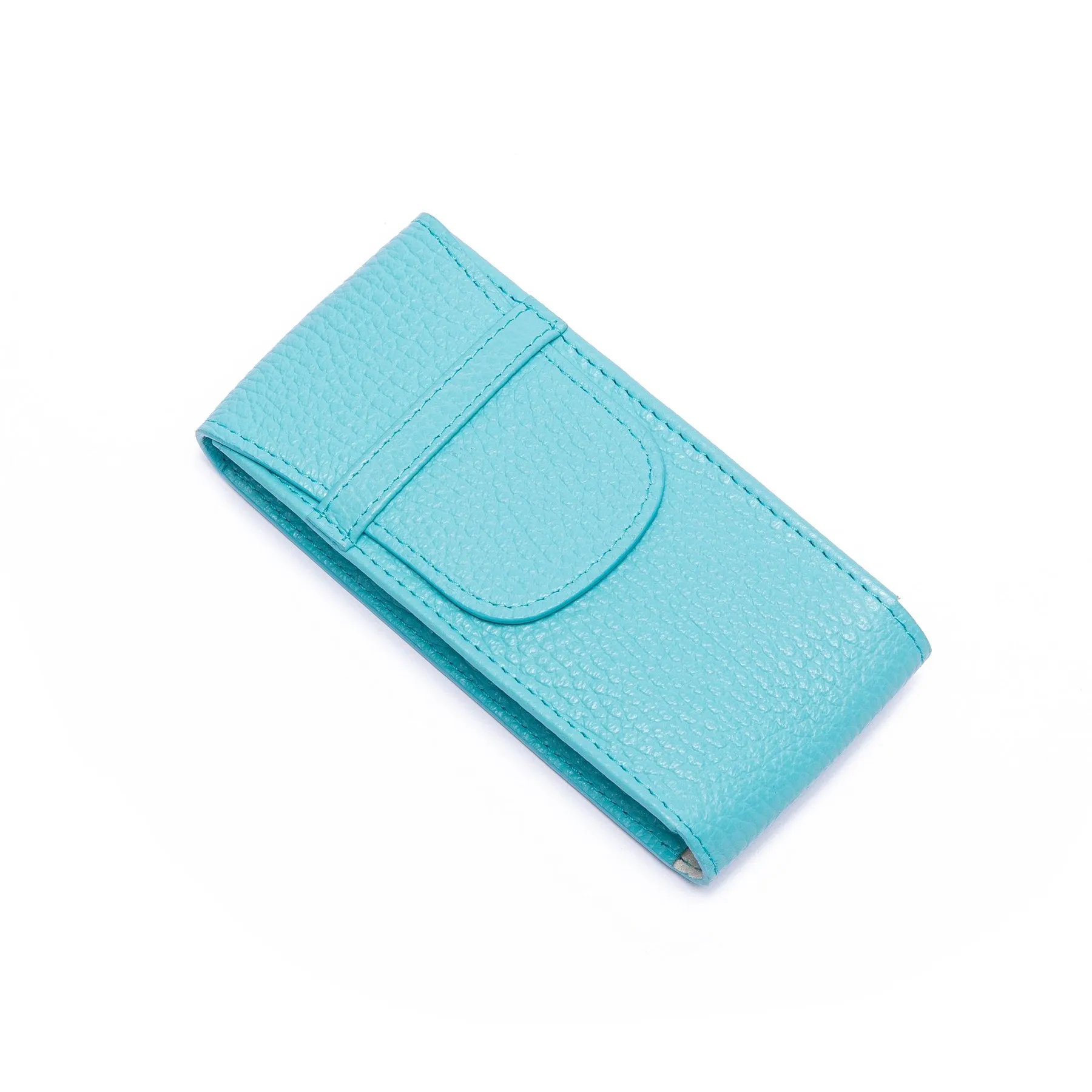 Rapport - Portobello Single Watch Pouch in Blue Leather | D403