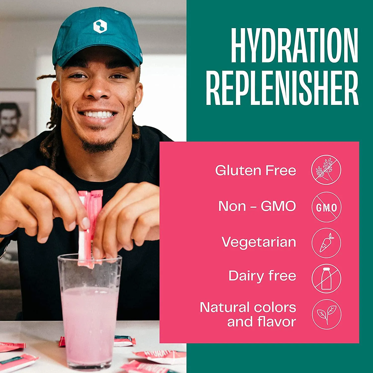 Recovery Bundle - No Days Wasted, DHM Detox -10 Pack   No Days Wasted, Watermelon Lemonade Hydration - 15 Pack