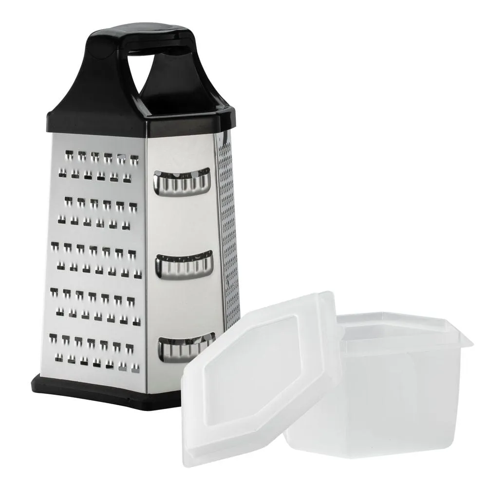 Resto Sham Grater with container 6 sides 95413