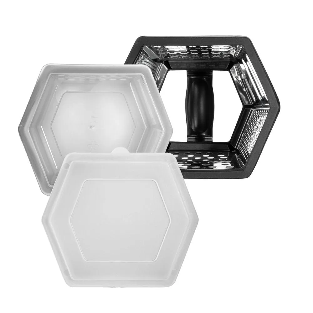 Resto Sham Grater with container 6 sides 95413