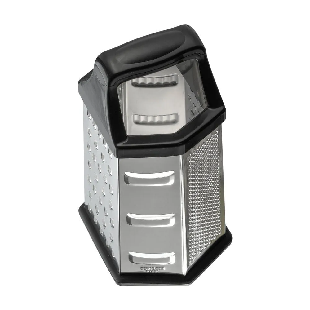 Resto Sham Grater with container 6 sides 95413