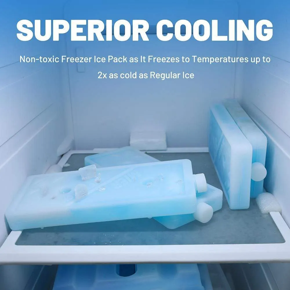 Reusable Ice Pack Long-Lasting Cooler Freezer Packs