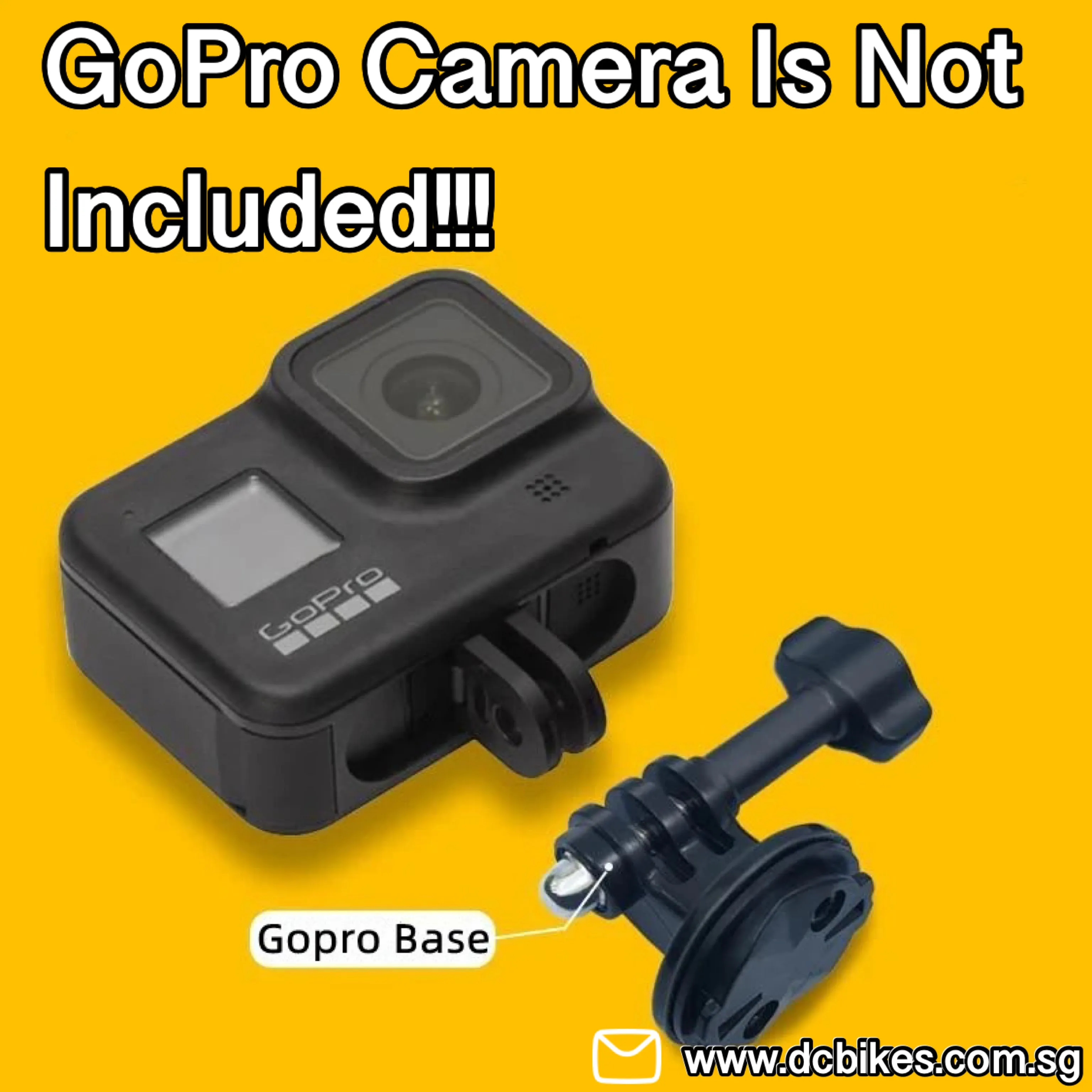 Road Mountain Bike EIEIO Adapter For GoPro Camera On Garmin Adapter Base Mount