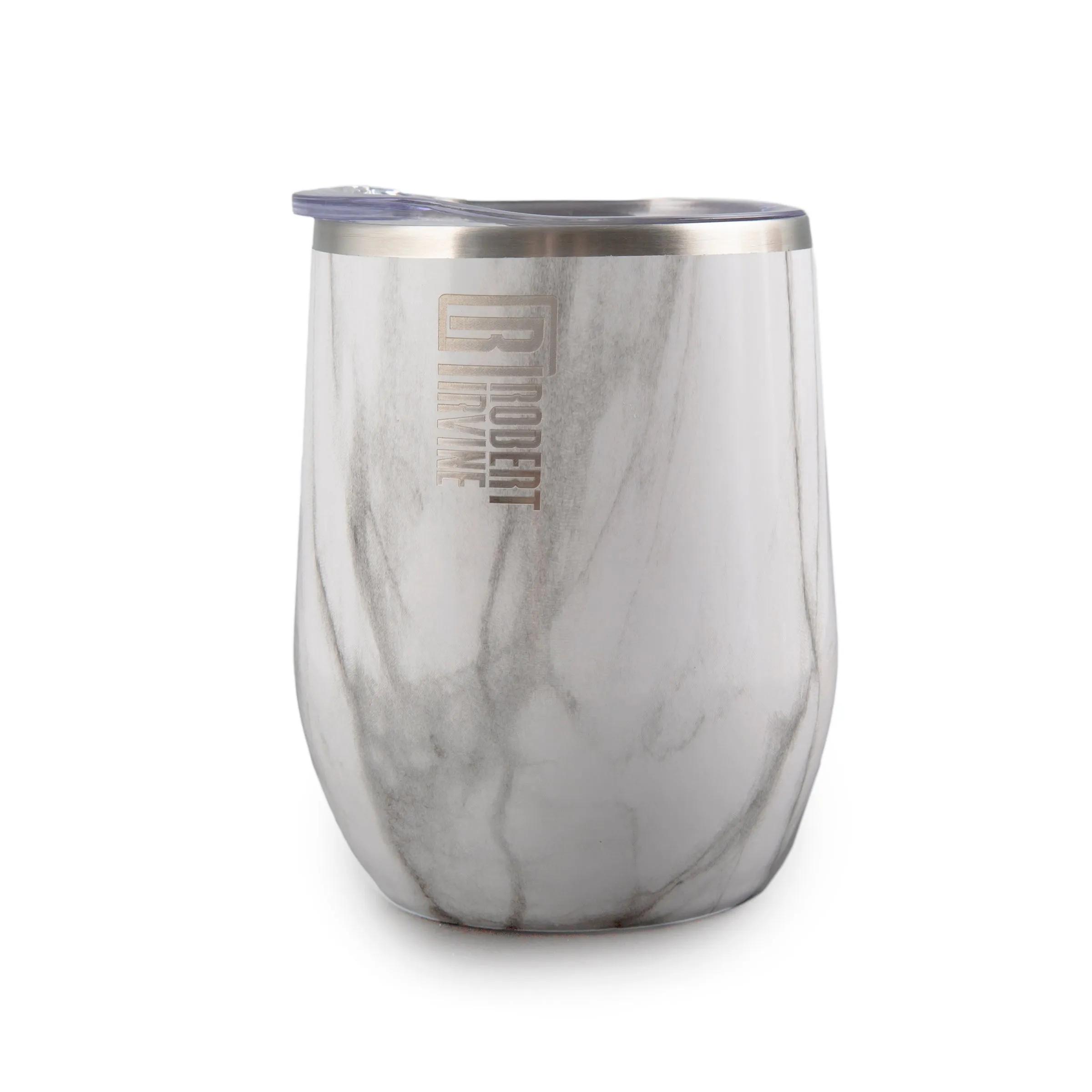 Robert Irvine 12 Oz Marble Wine Tumbler
