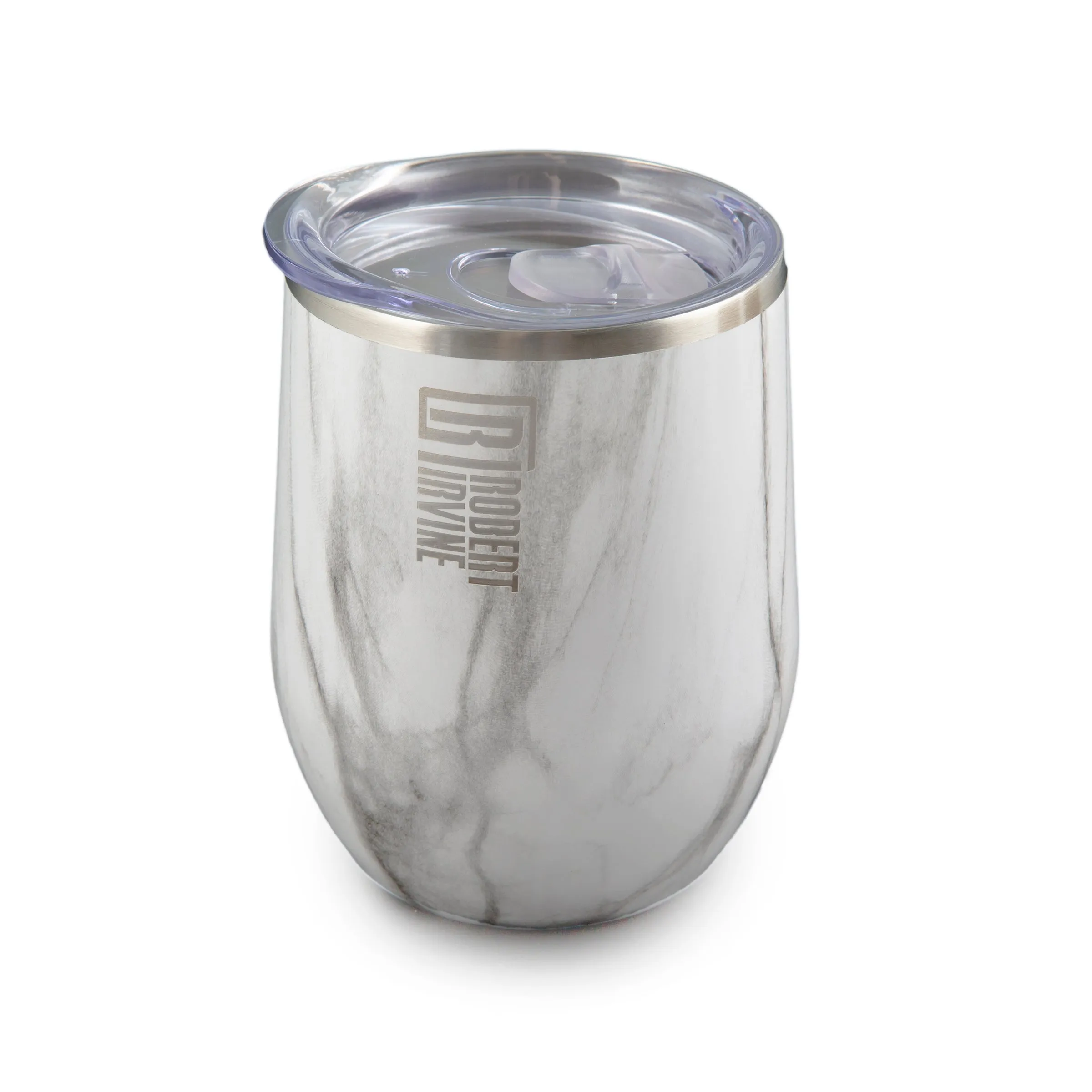 Robert Irvine 12 Oz Marble Wine Tumbler