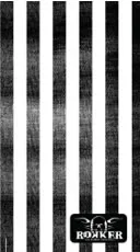 ROKKER hals. Striped.