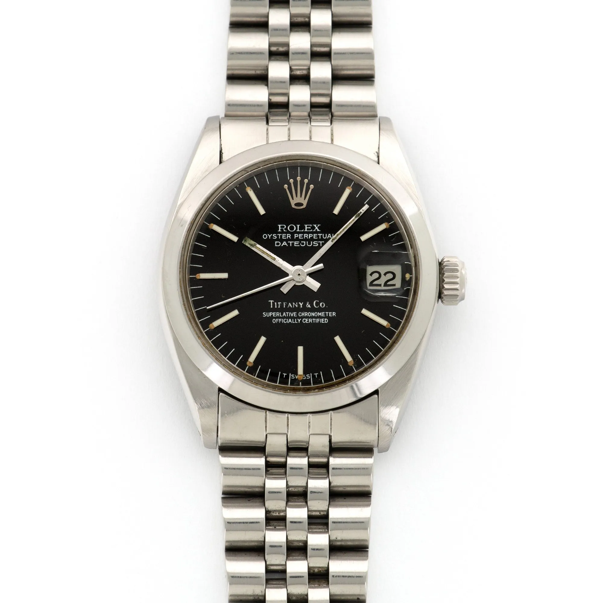 Rolex Datejust Watch Ref. 6824, Retailed by Tiffany & Co.